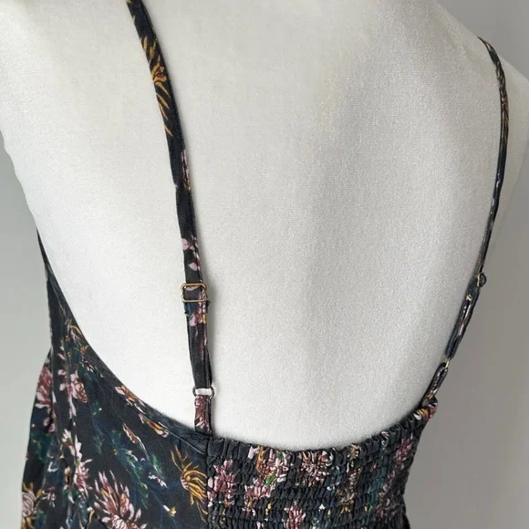 Natural Life Floral Maxi Dress - Black and Multicolor M - Picture 8 of 10